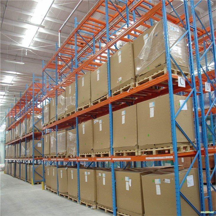 Industrial warehouse corrosion protection steel pallet rack (2)