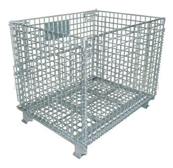 Warehouse Stacking Wire Mesh Cage